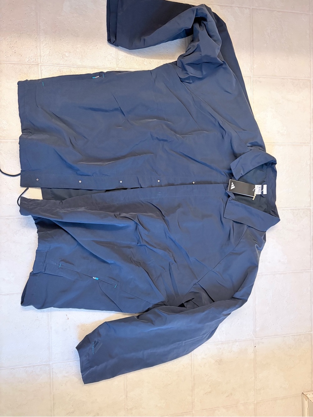 adidas Men's Navy Shirt Jacket